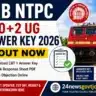 RRB NTPC 10+2 UG Answer Key 2026