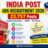 India Post GDS Recruitment 2026